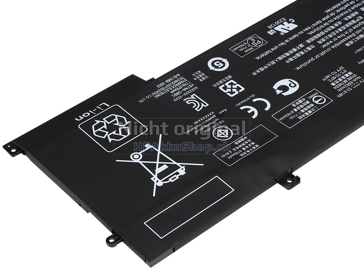 HP Envy 13-AD053TX Ersatzakku